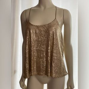 Y2K Forever 21 gold top